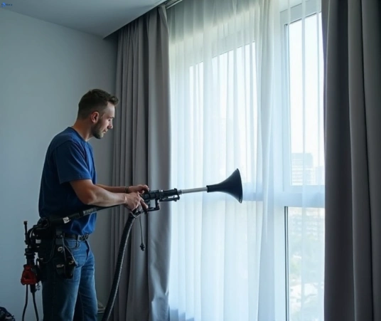 Professional curtain stain removal process equipment Matty Curtain Cleaning narrabeen-nsw
